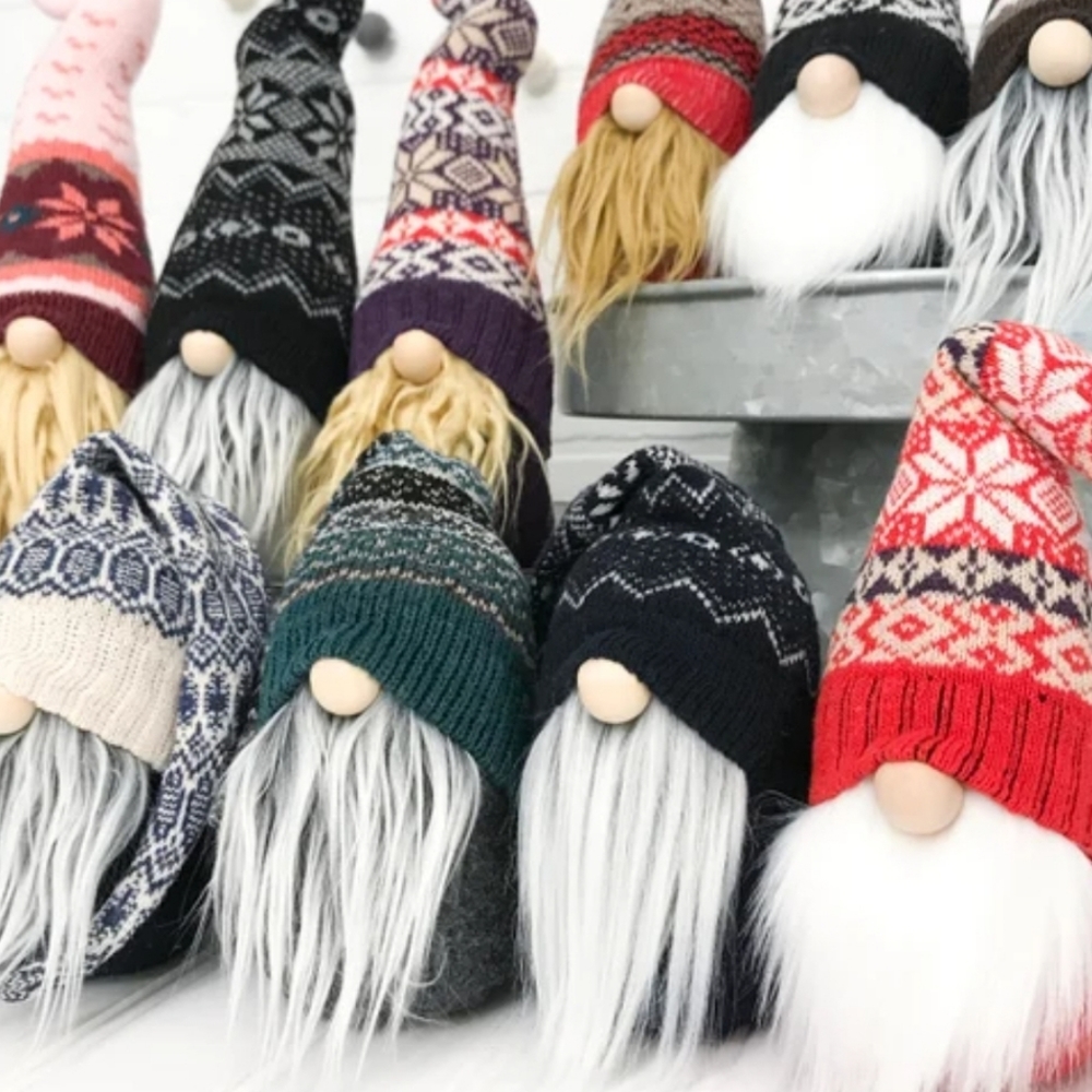 Custom Christmas gnomes